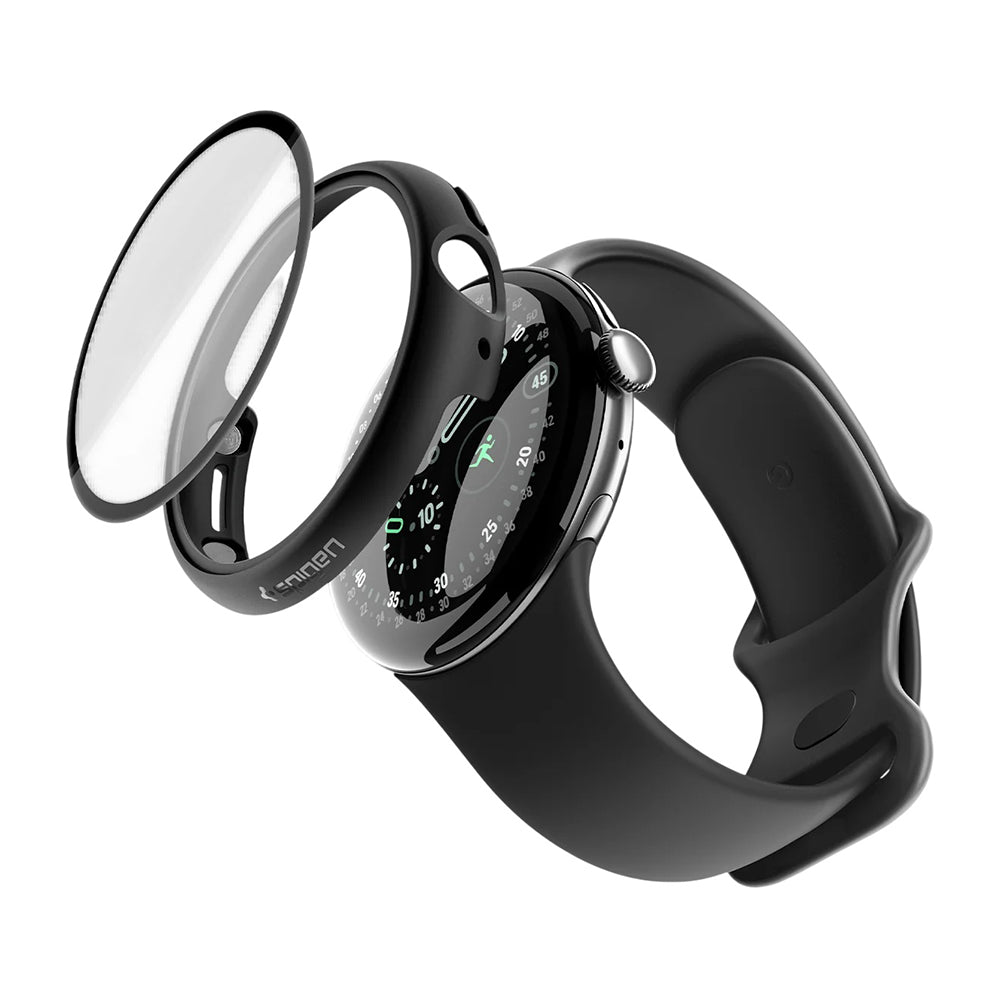 Spigen Thin Fit 360 cover til Google Pixel Watch 45mm Series, Sort ACS11746