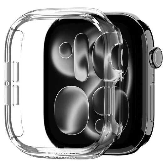 Spigen Thin Fit-cover til Apple Watch Series 12 42 mm, gennemsigtig ACS11881