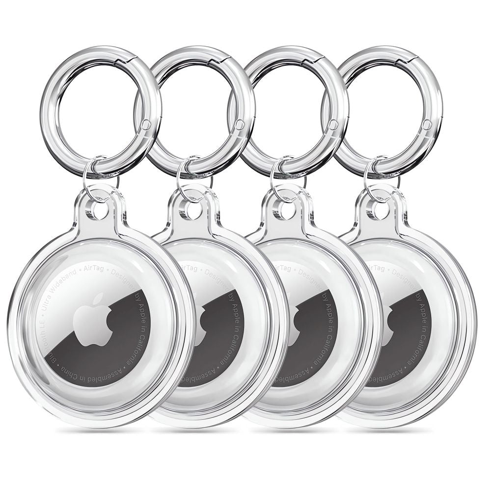 Techsuit CT15-etui til Apple AirTag, Transparent