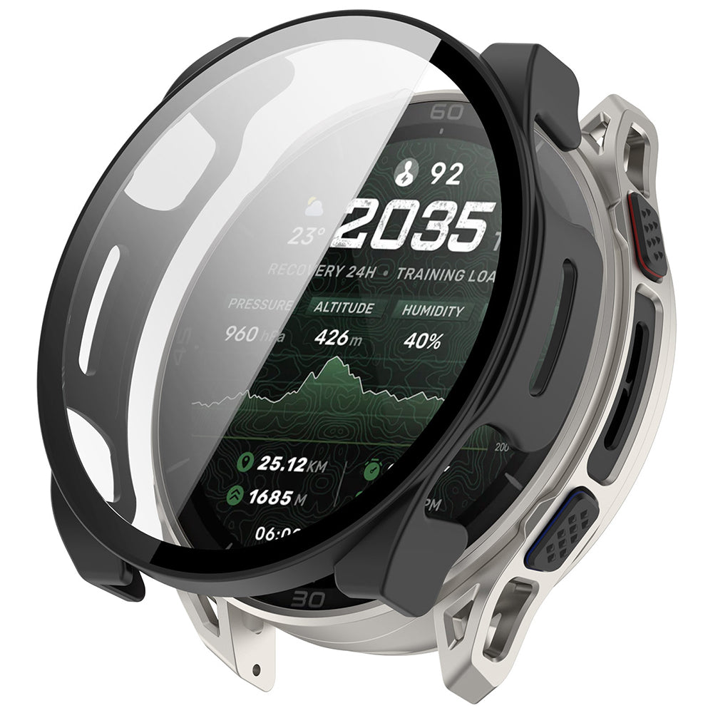 Techsuit Defense360 Pro Case for Amazfit Cheetah 2 Ultra, Black