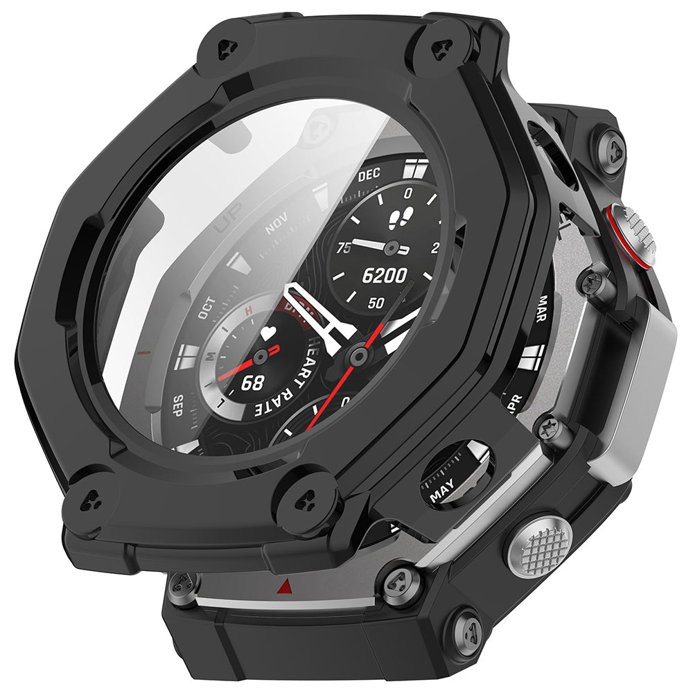 Techsuit Defense360 Pro etui til Amazfit T-Rex 3, Sort