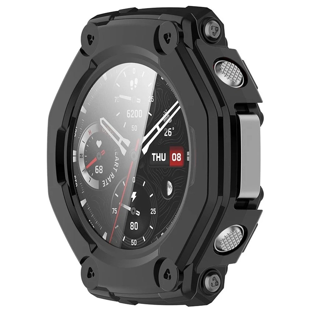 Techsuit Defense360 Pro etui til Amazfit T-Rex 3, Sort