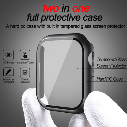 Techsuit Defense360 Pro cover til Apple Watch 7 45mm Series, Sort