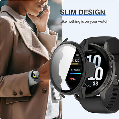 Techsuit Defense360 Pro etui til Garmin Venu 4 41mm, Pink