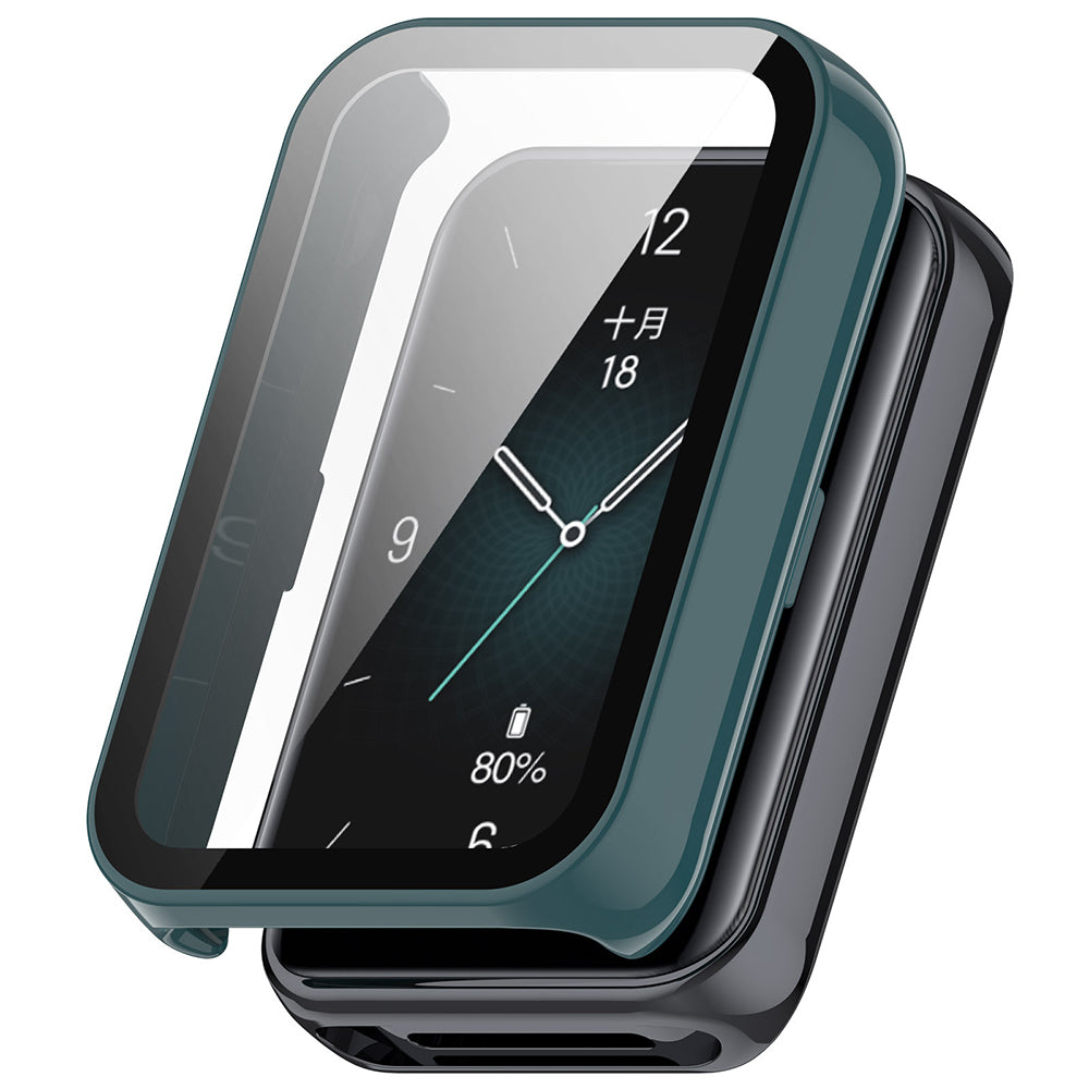 Techsuit Defense360 Pro etui til Honor Band 10 / Band 9, Grøn