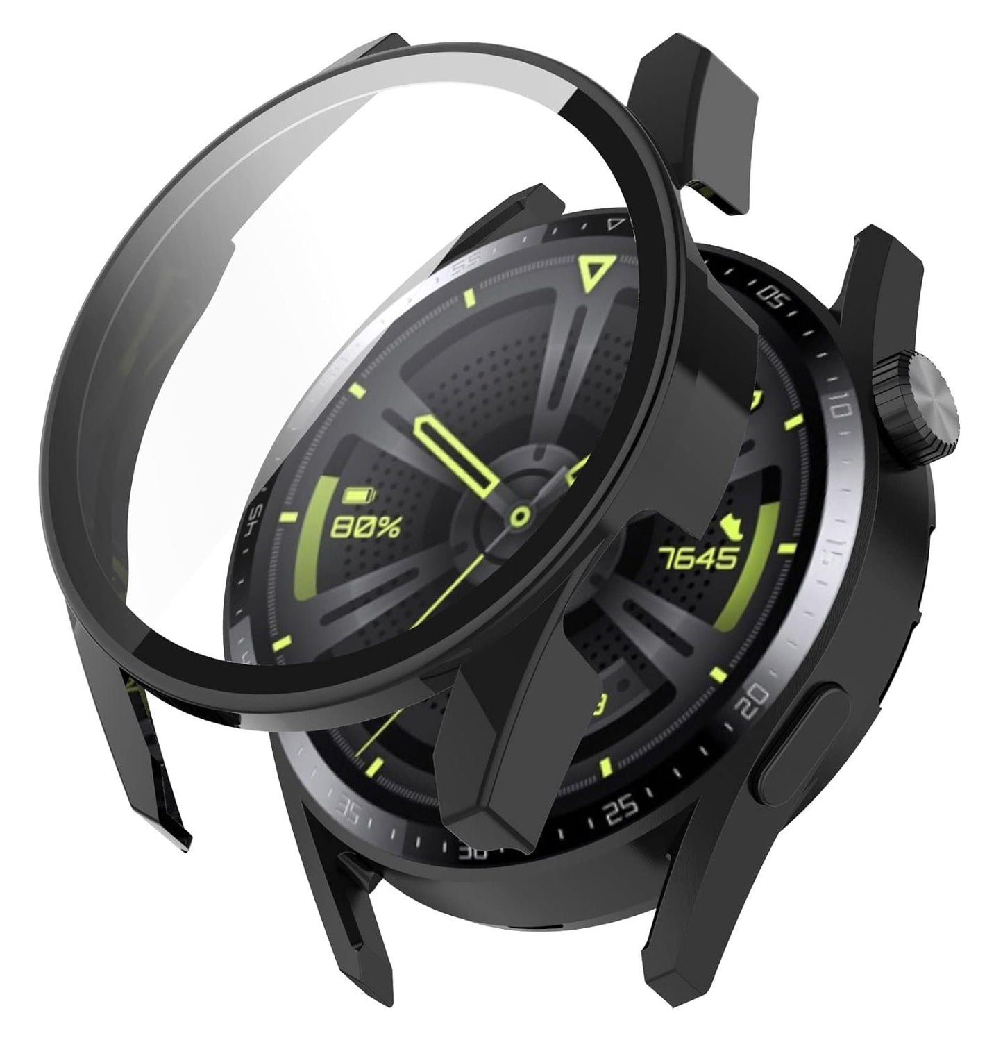 Techsuit Defense360 Pro cover til Huawei Watch GT 3 46mm, Sort