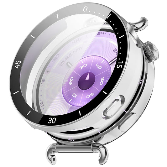 Techsuit Defense360 Pro Bezel cover til Huawei Watch GT 6 41mm, Sølvfarvet
