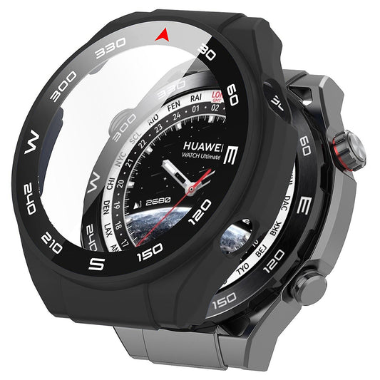 Techsuit Defense360 Pro Bezel-etui til Huawei Watch Ultimate, Sort