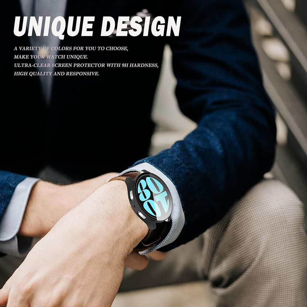 Techsuit Defense360 Pro cover til Samsung Galaxy Watch6 40mm, Sort