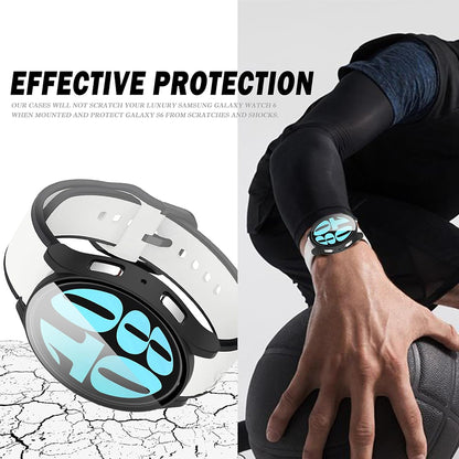 Techsuit Defense360 Pro cover til Samsung Galaxy Watch6 40mm, Sort