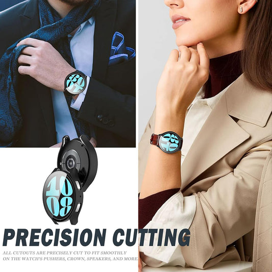 Techsuit Defense360 Pro cover til Samsung Galaxy Watch6 40mm, Transparent
