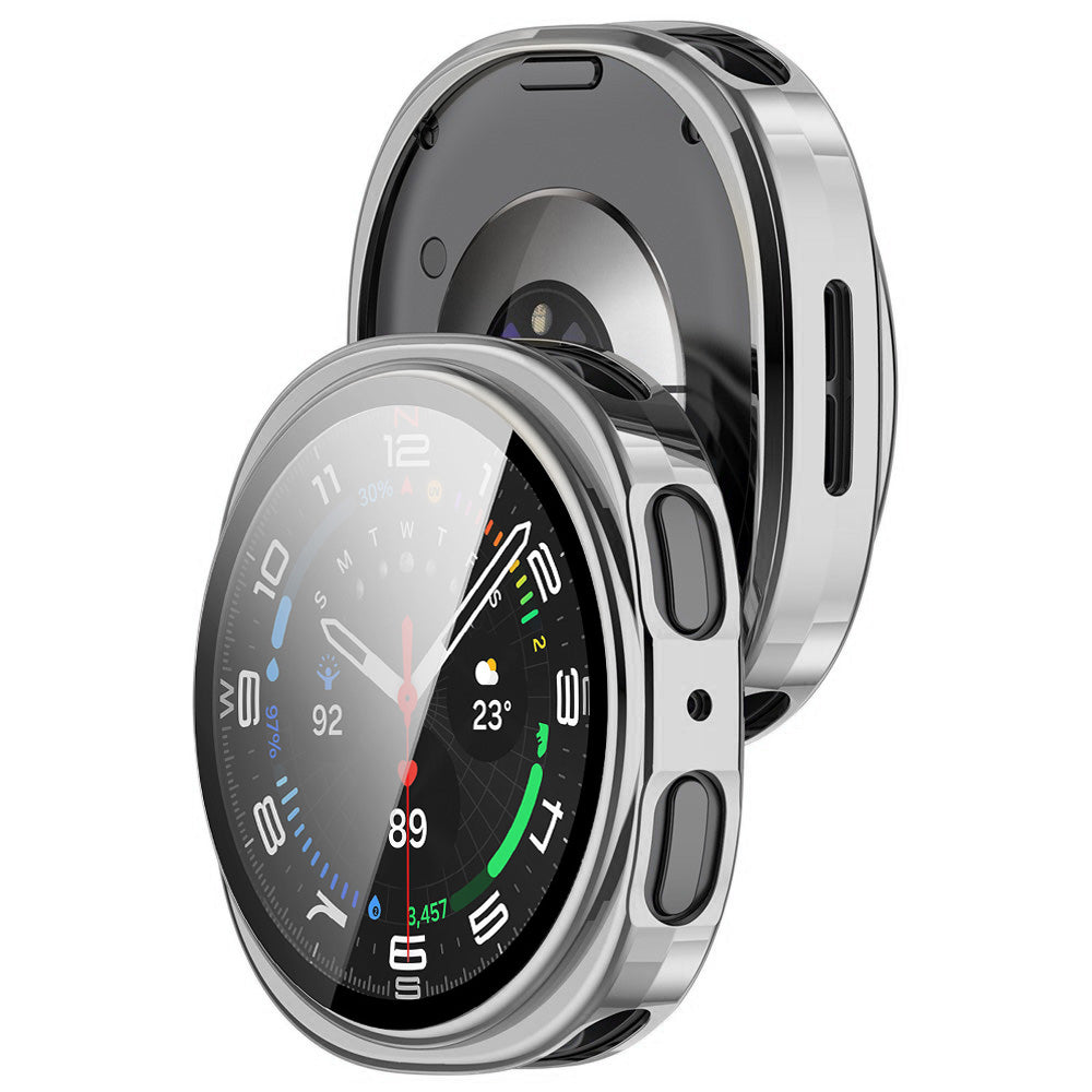 Techsuit Defense360 Pro cover til Samsung Galaxy Watch8 40mm, Sølv