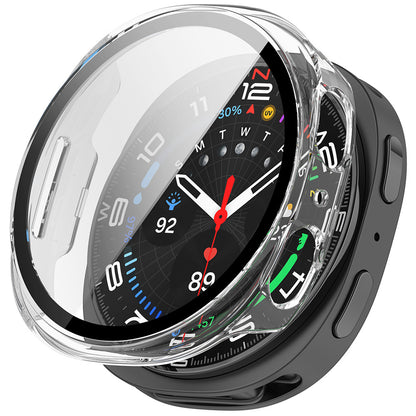 Techsuit Defense360 Pro Case for Samsung Galaxy Watch8 40mm, Transparent