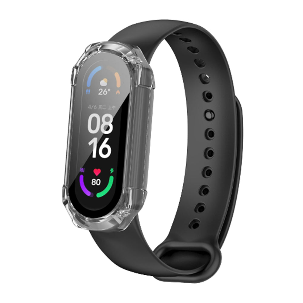 Techsuit Defense360 Pro cover til Xiaomi Smart Band 6 / Band 5 / Band 4, Transparent