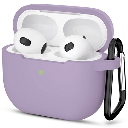 Techsuit Silicone Cover til Apple AirPods 3, Lilla