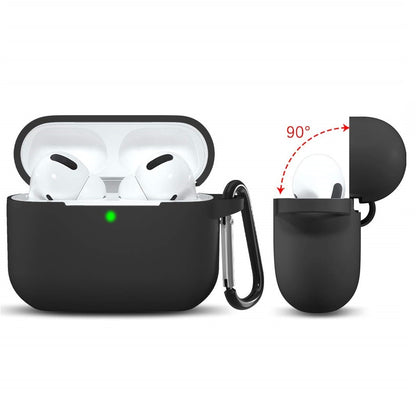 Techsuit Silicone Cover til Apple AirPods 3, Sort