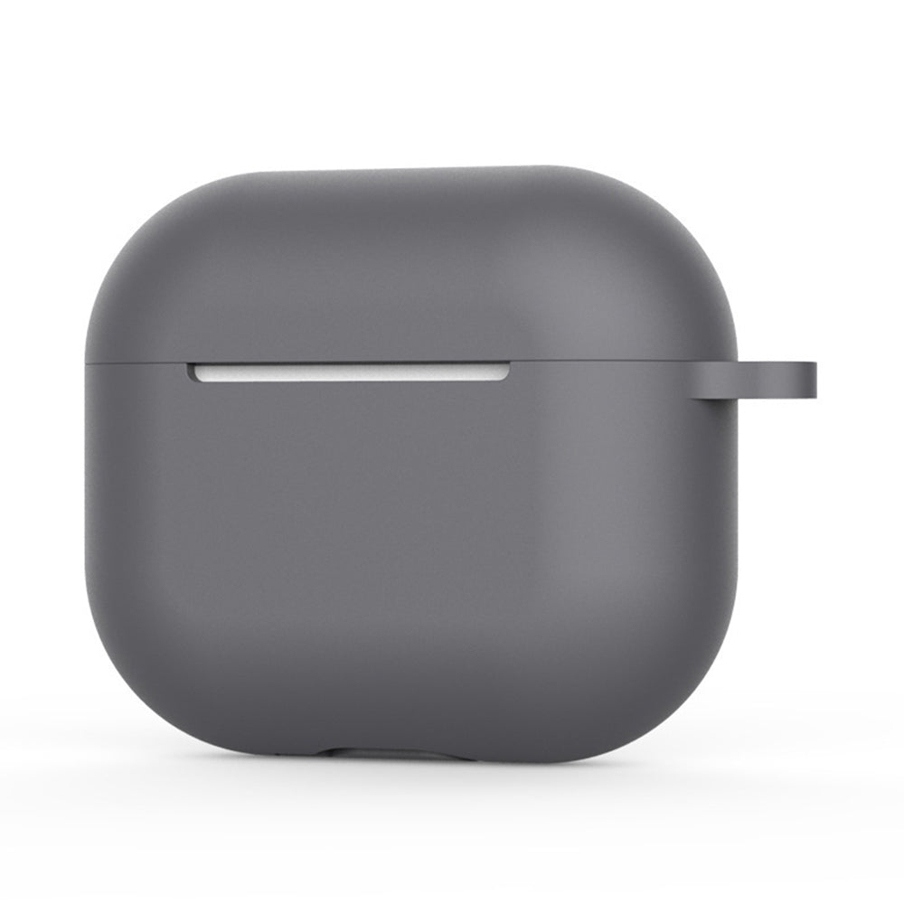 Techsuit Silicone Cover til Apple AirPods 4, Grå