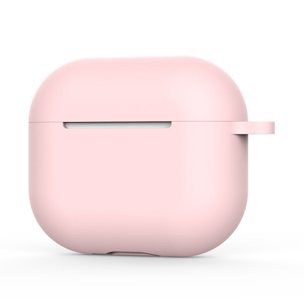 Techsuit Silicone Cover til Apple AirPods 4, Lyserød