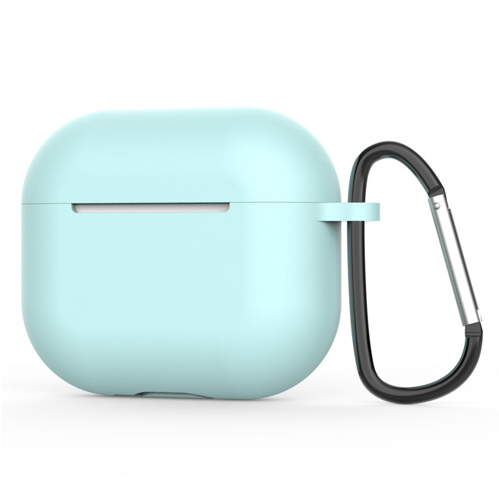 Techsuit Silicone Cover til Apple AirPods 4, Lys Turkis