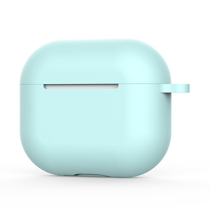 Techsuit Silicone Cover til Apple AirPods 4, Lys Turkis