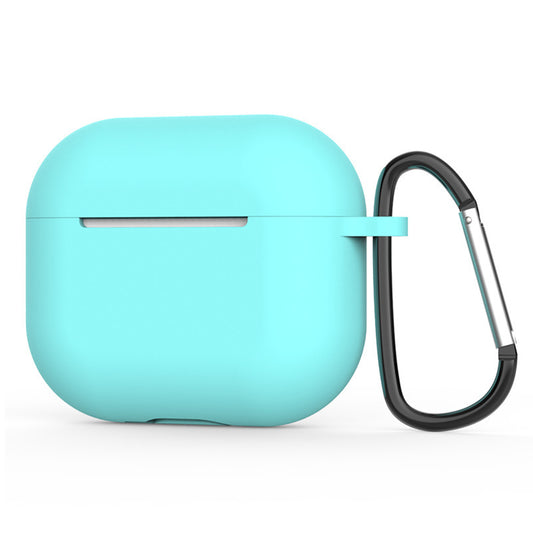 Techsuit Silicone Cover til Apple AirPods 4, Mørk Turkis