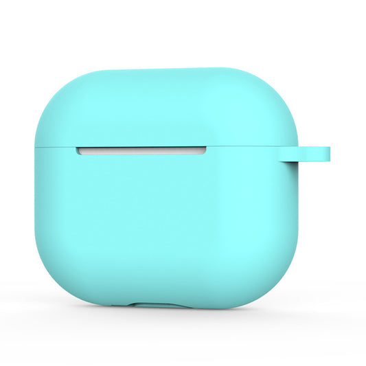 Techsuit Silicone Cover til Apple AirPods 4, Mørk Turkis