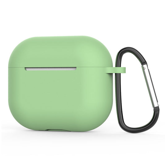 Techsuit Silicone Cover til Apple AirPods 4, Lysegrøn