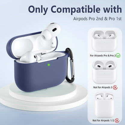 Techsuit Silicone-etui til Apple AirPods Pro Series, Grå