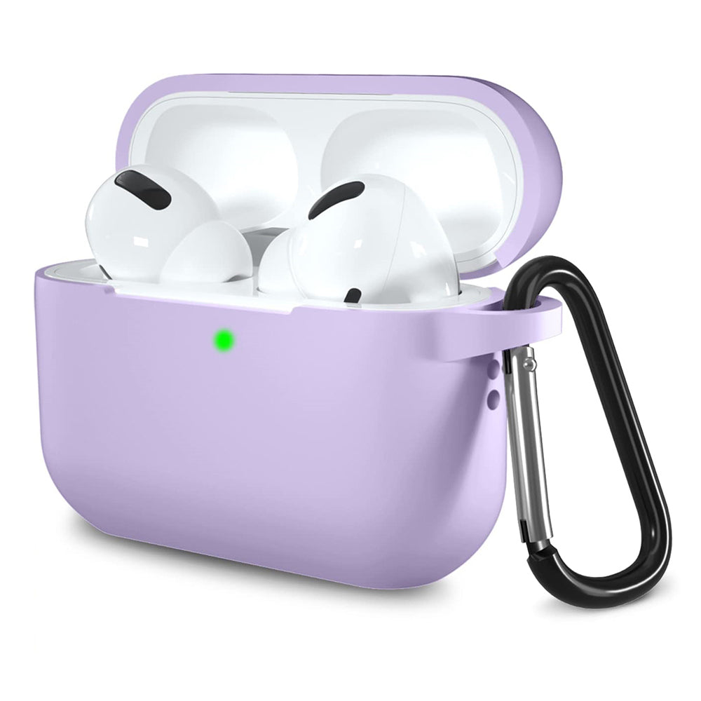 Techsuit Silicone Cover til Apple AirPods Pro Series, Lilla