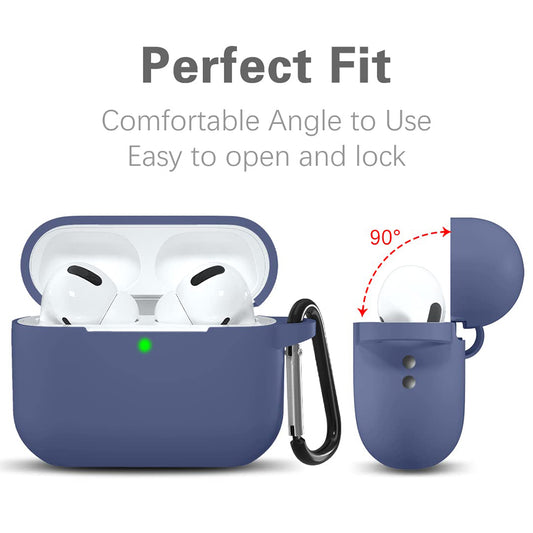 Techsuit Silicone Cover til Apple AirPods Pro Series, Mørkegrøn