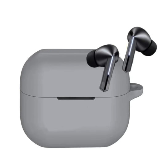 Techsuit Silicone Cover til Samsung Galaxy Buds3 FE / Buds3 Pro / Buds3, Grå