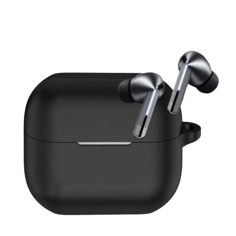 Techsuit Silicone Case for Samsung Galaxy Buds3 FE / Buds3 Pro / Buds3, Black