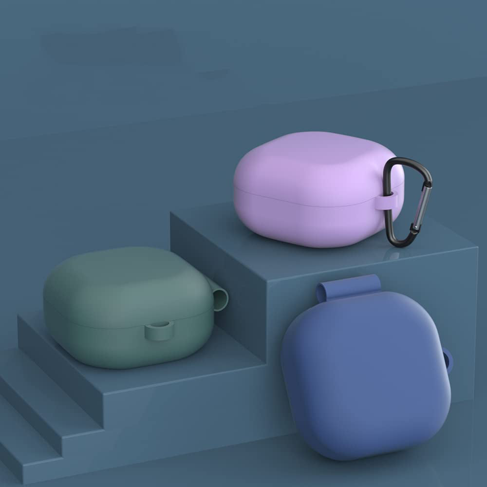 Techsuit Silicone-etui til Samsung Galaxy Buds FE / Buds2 Pro / Buds2 / Buds Pro / Buds Live, Sort