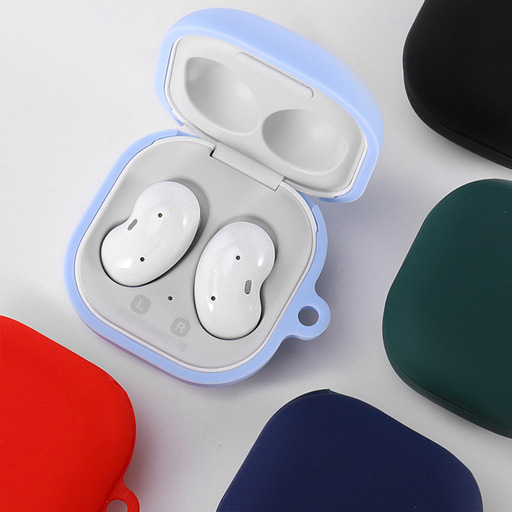 Techsuit Silicone-etui til Samsung Galaxy Buds FE / Buds2 Pro / Buds2 / Buds Pro / Buds Live, Sort