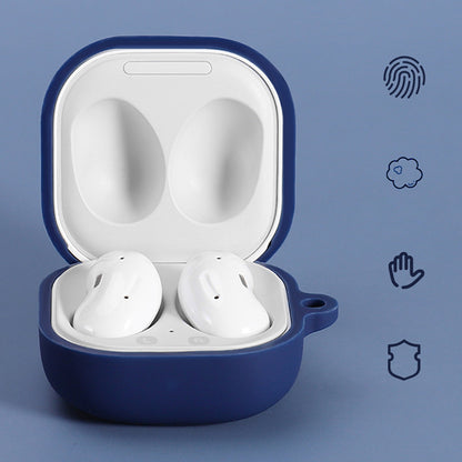 Techsuit Silicone-etui til Samsung Galaxy Buds FE / Buds2 Pro / Buds2 / Buds Pro / Buds Live, Sort