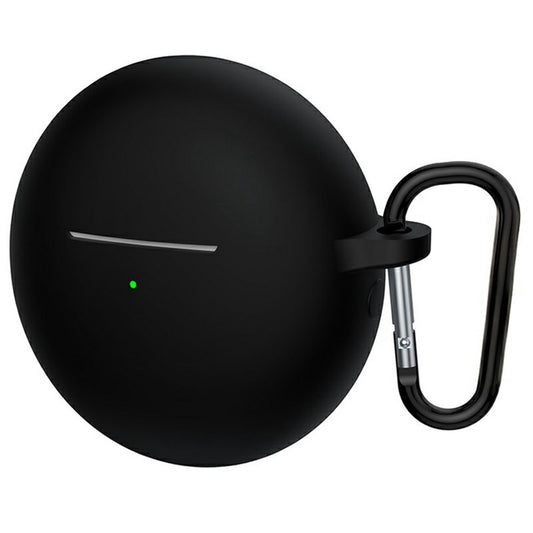 Techsuit Silicone Case for Huawei FreeBuds 7i, Black