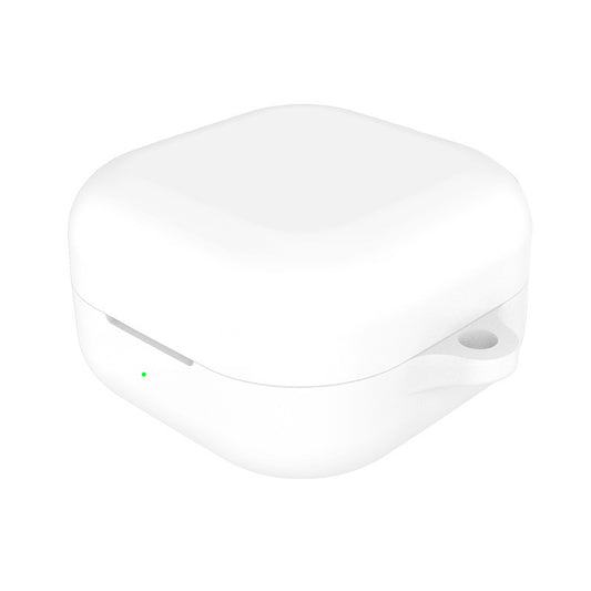 Techsuit Silicone Cover til Samsung Galaxy Buds4 / Buds4 Pro, Hvid