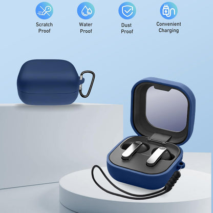 Techsuit Silicone Cover til Samsung Galaxy Buds4 / Buds4 Pro, Rød