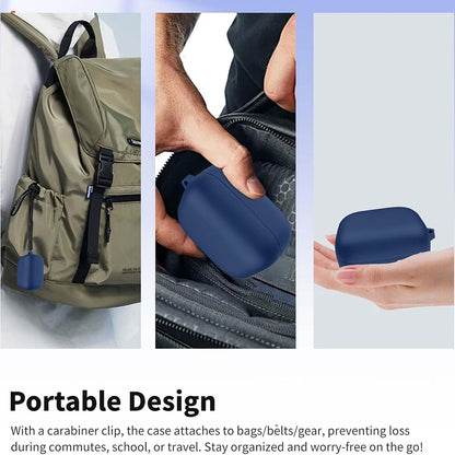 Techsuit Silicone Cover til Samsung Galaxy Buds4 / Buds4 Pro, Rød