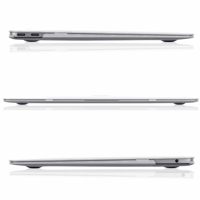 Techsuit UltraShell Case for Apple MacBook Air M1 13inch (2020), Matte Transparent