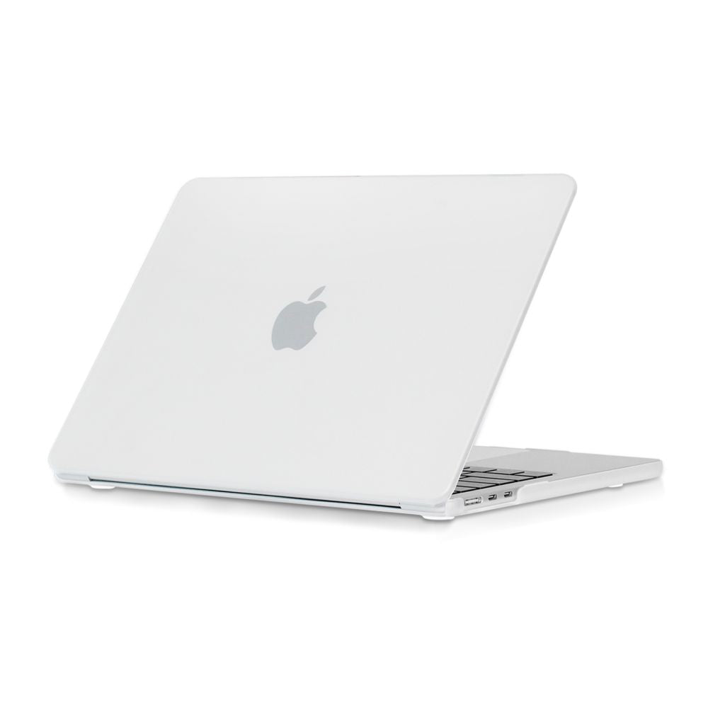 Techsuit UltraShell-etui til Apple MacBook Air M2 13 tommer (2024) / Air M2 13 tommer (2022), Mat Transparent