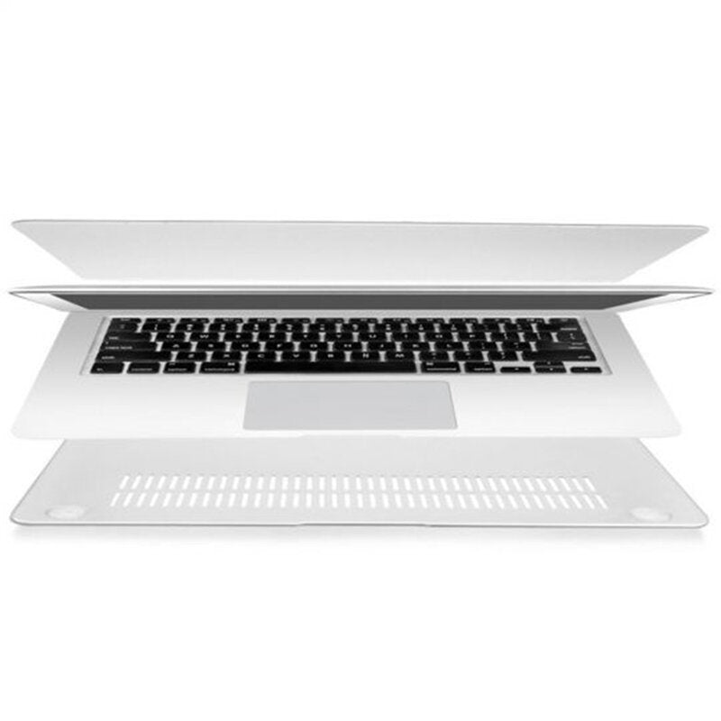Techsuit UltraShell-etui til Apple MacBook Pro 14 tommer (2023) / (2022) / (2021), Mat Transparent