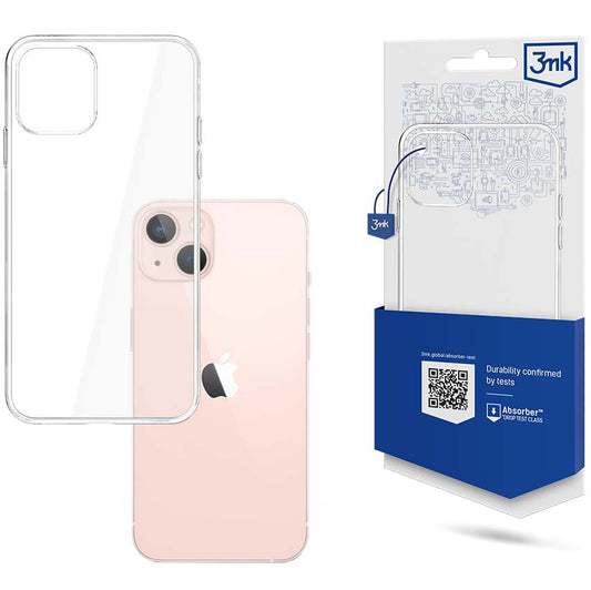 Etui til Apple iPhone 14, 3MK, Gennemsigtig