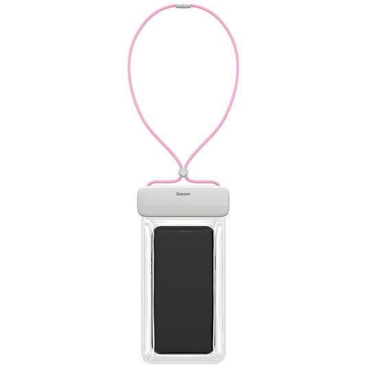 Universal Vandtæt Telefoncover, Baseus, Let's Go, Pink ACFSD-D24