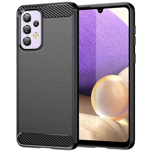 Cover til Samsung Galaxy A13 A135, Carbon, Sort