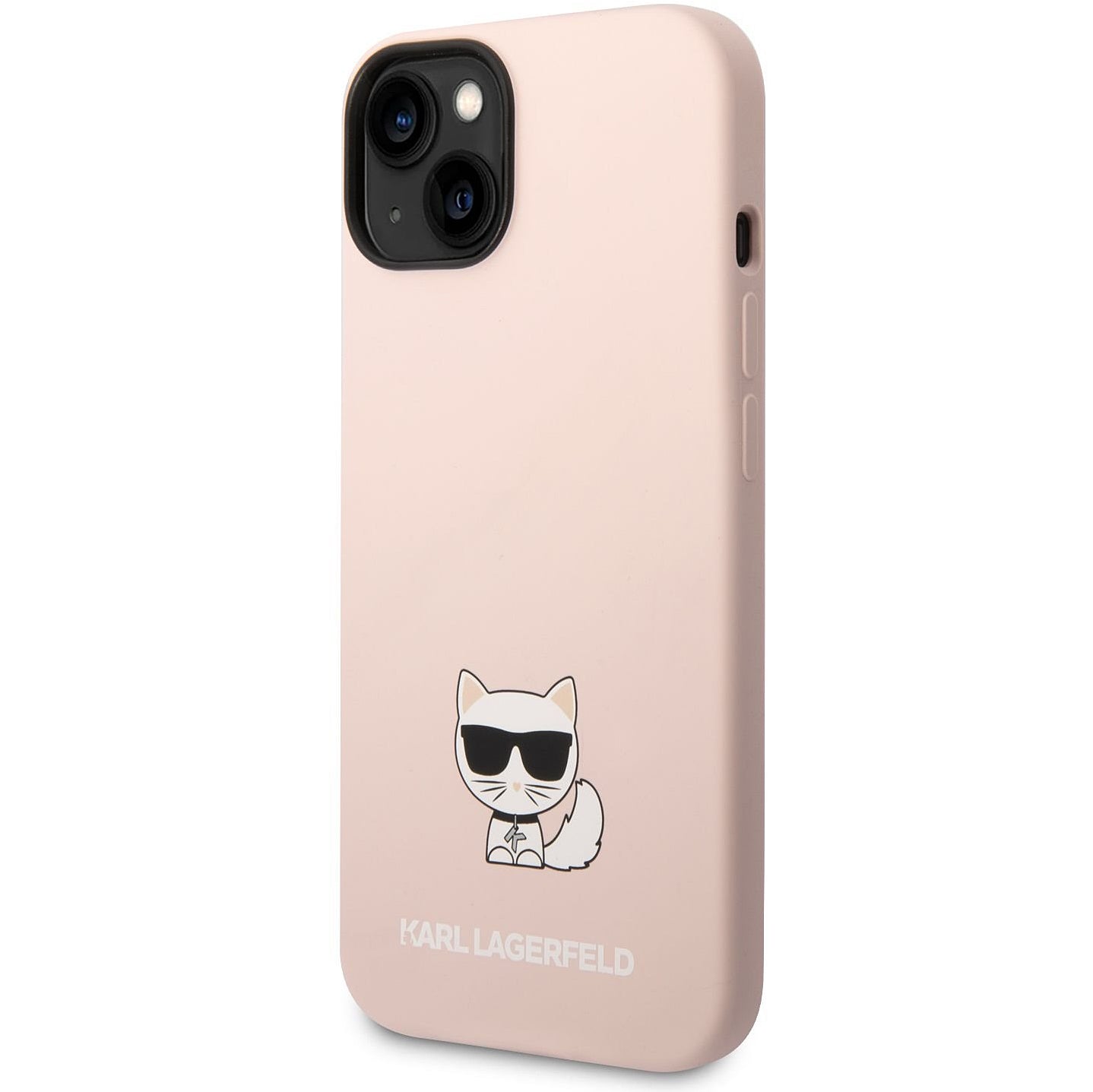 Etui til Apple iPhone 14 Plus, Karl Lagerfeld, Silicone Body Choupette, Pink