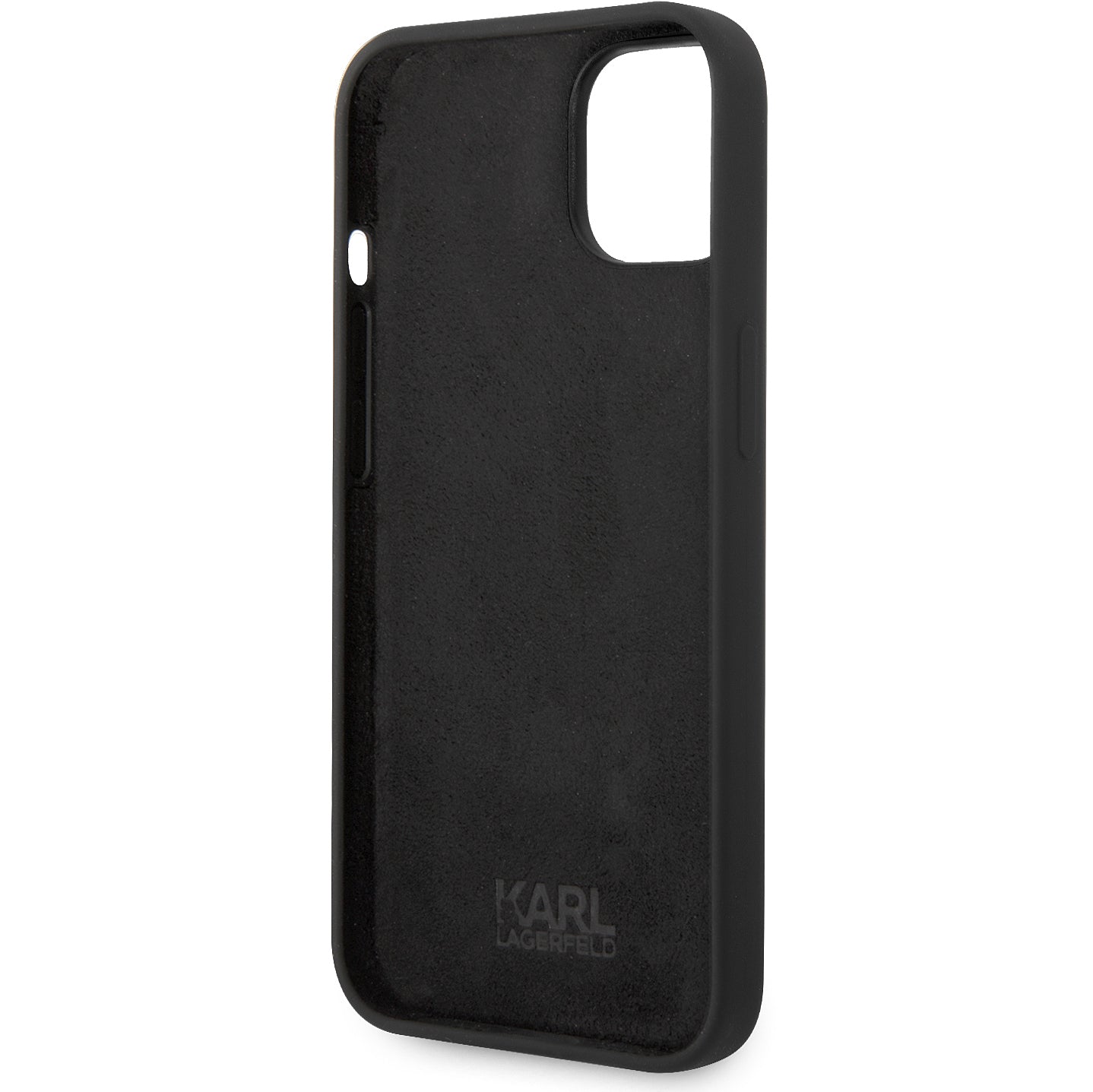 Case for Apple iPhone 14 Plus, Karl Lagerfeld, Silicone Karl's Head, Black