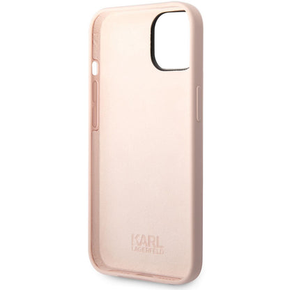 Etui til Apple iPhone 14 Plus, Karl Lagerfeld, Silicone Body Choupette, Pink