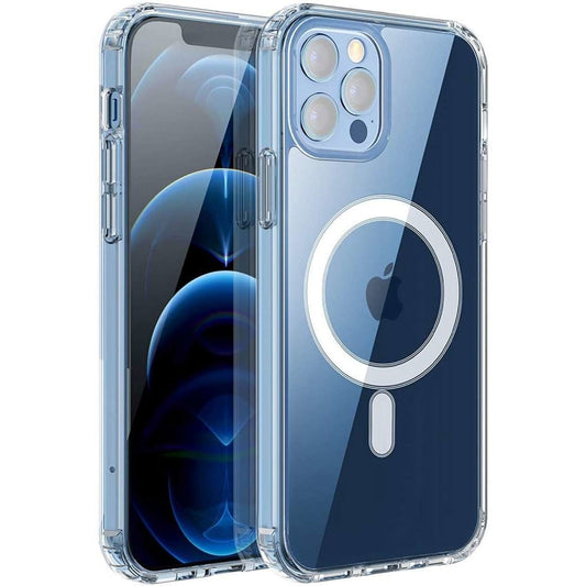 MagSafe-etui til Apple iPhone 14 Pro, OEM, Stødsikker, Transparent