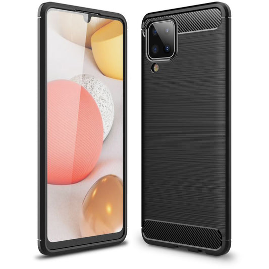 Cover til Samsung Galaxy A12 Nacho A127 / M12 M127 / A12 A125, OEM, Carbon, Sort